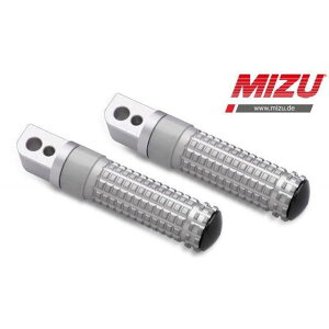 MIZU レーシング パッセンジャーフットペグ ABE認可品 シルバー/シルバー | 409TT1120017 mizu_409TT1120017 ミズ ステップ バイク F 800 GT