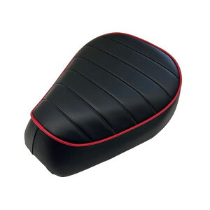 Grondement スーパーカブ50(AA09)/スーパーカブ110(JA59) TYPE1 クラッシック シートカバー 日本製/3D-立体裁断(座面タックロール黒/パイピング赤) GH5706HC10P680 グロンドマン シート関連パーツ