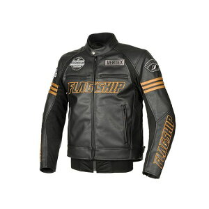 FLAGSHIP 2023-2024秋冬モデル FJ-W213 イグナイトジャケット(ゴールド) サイズ 4L FJ-W213 フラッグシップ ジャケット バイク