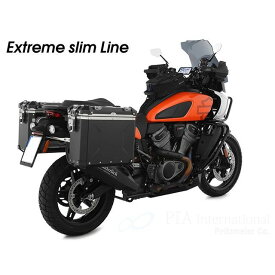 正規品／ワンダーリッヒ サイドケース「EXTREME slimLine」LRset（ブラック） W90610-102 Wunderlich ツーリング用バッグ バイク パンアメリカ1250