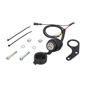 K-TOUR USB電源KIT(2ポートタイプ) 80-757-18320 Kツアー 電子機器類 バイク レブル1100