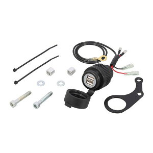 K-TOUR USB電源KIT(2ポートタイプ) 80-757-48100 メーカー在庫あり Kツアー 電子機器類 バイク Z900RS/SE