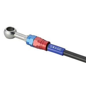 SWAGE-LINE PRO ���A�z�[�X�L�b�g�i���b�h���u���[�j �z�[�X�J���[ �u���b�N SAPB795R ���[�J�[�݌ɂ��� �X�E�F�b�W���C���v�� �u���[�L�z�[�X�E�P�[�u���� Ninja ZX-4RR/ZX-4R SE
