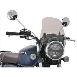 AF メーターバイザー(ブラウンスモーク) CZ-06 旭風防 スクリーン関連パーツ バイク GB350 GB350S