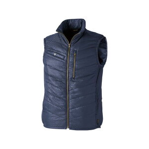 chusan DOG 8882-811 エンボスベスト(Nネイビー) サイズ 6L #8882-811-6L 中国産業 ジャケット バイク