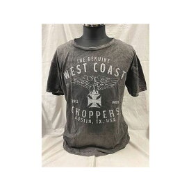 ウエストコーストチョッパーズ イーグル 半袖Tシャツ（ブラック） サイズ：2XLサイズ 946795-1 WEST COAST CHOPPERS カジュアルウェア バイク