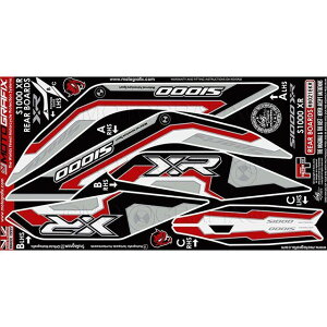 MOTOGRAFIX �{�f�B�p�b�h ���A�p�b�h MT-RB021EKR ���g�O���t�B�b�N�X �h���X�A�b�v�E�J�o�[ S1000XR