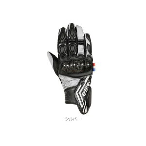 elf riding wear EG-A510 ビアッジオグローブ(シルバー) サイズ WL EG-A510 メーカー在庫あり エルフ ライディングウェア ライディンググローブ バイク
