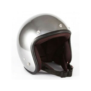 72JAM WEB-02 IRON BALL(シルバー) サイズ S WEB-02 S 72ジャムジェット ジェットヘルメット バイク