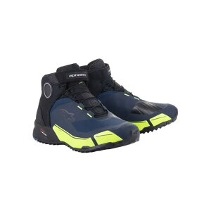Alpinestars CR-X DRYSTAR RIDING SHOESi1705 BLACK DARK BLUE YELLOW FLUOj TCY 9.5i27.0cmj 2611820 [J[݌ɂ ApCX^[Y CfBOV[Y c