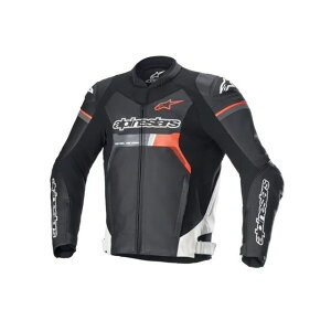 Alpinestars GP FORCE LEATHER JACKETi1231 BLACK WHITE RED FLUOj TCY 48 3100822 ApCX^[Y WPbg oCN