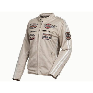 DEGNER 2024春夏モデル FR24SJ-6 レディースメッシュジャケット(ベージュ) サイズ M FR24SJ-6 メーカー在庫あり デグナー レディースアパレル バイク