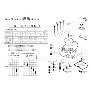 KEYSTER RLbg Zephyri[t@[j1100/ZR1100iA6F/A6FA/A6S/A6SAj/CTChLu23pLu^[ I[o[z[ZbeBOp[cZbg FK-5709NU L[X^[ Lu^[֘Ap[