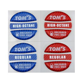 Tom’s フューエルキャップガーニッシュ（ブルー・ハイオク） 77315-TS001-B1 Tom’s 外装 車 自動車