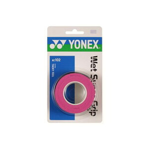 YONEX AC102 �E�F�b�g�X�[�p�[�O���b�v 3�{���i�s���N�j AC102 ���[�J�[�݌ɂ��� ���l�b�N�X �X�|�[�c