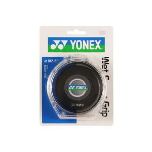 YONEX AC102-5P ウェットスーパーグリップ(ブラック) AC102-5P メーカー在庫あり ヨネックス スポーツ キャンプ