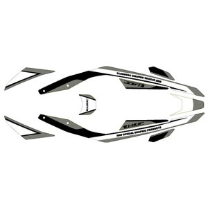 �y���[�J�[�����zMDF V-Strom250SX�i2023�`�j�O���t�B�b�N�L�b�g �A�^�b�J�[���f���i�ԑ̐F�u���b�N�p�O���[�j �^�C�v �t�����g�g�b�v�p�[�c M23VSX25-A-GY-FT �G���f�B�[�G�t �h���X�A�b�v�E�J�o�[ 