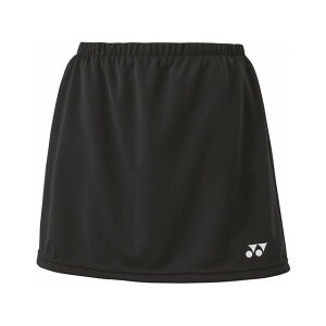 YONEX 26170 ウィメンズスカート/インナースパッツ付(ブラック) サイズ M 26170 メーカー在庫あり ヨネックス アウトドア用ウェア キャンプ