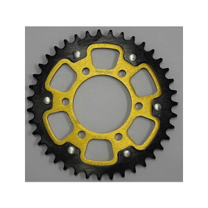 Supersprox リア スプロケット(ステルス)7096-39T(ゴールド) RST-7096:39-GLD メーカー在庫あり スーパースプロックス スプロケット関連パーツ バイク 社外ホイール対応:JB-MAGTAN、GALESPEED、LAVO…