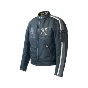 YeLLOW CORN 2024-2025秋冬モデル SJ-4303 ジャケット(ミッドナイトブラック/ガンメタ) サイズ L SJ-4303 イエローコーン ジャケット バイク