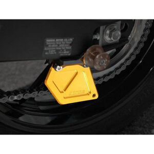 AGRAS リアスプロケットガード カラー レッド 603-283-000R アグラス スプロケット関連パーツ バイク YZF-R125 YZF-R15