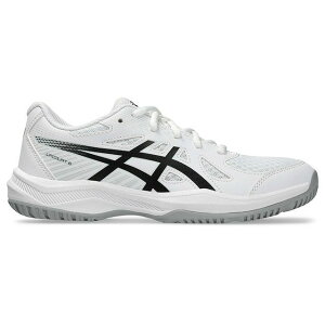 ASICS 1074A045 UPCOURT 6 GS�i�z���C�g×�u���b�N�j �T�C�Y 23.5cm 1074A045 ���[�J�[�݌ɂ��� �A�V�b�N�X �V���[�Y��