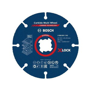 BOSCH 2608901193 EXPERT MultiMaterial X-LOCK ダイヤモンドカッティングディスク125Φ 切断幅2.4mm 2608901193 ボッシュ 電動工具 バイク 車 自動車 自転車