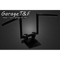 T&F ロボットハンドル（Ver1）8インチ/22.2mm（ブラック） ・6101107 ガレージT&F ハンドル関連パーツ