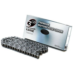 EKチェーン ThreeD LUXE シールチェーン 525L/3D MLJ(シルバー) リンク数 104L JAN_4571291770478 江沼チェーン チェーン関連パーツ バイク 汎用