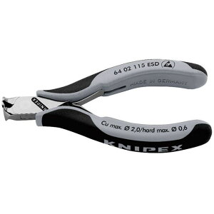 KNIPEX 64 02 115 ESD ESD �G���N�g���j�N�X�G���h�J�b�e�B���O�j�b�p�[ 115mm �E64 02 115 ESD �N�j�y�b�N�X �n���h�c�[��