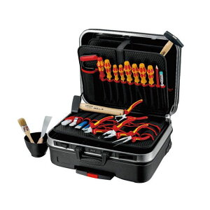 KNIPEX 00 21 06 HL S 24�_�g �d�C��Ɨp�c�[���E BIG Basic Move�L���X�^�[�t���P�[�X�Z�b�g �E00 21 06 HL S �N�j�y�b�N�X �c�[�����O�p�o�b�O