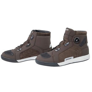 KOMINE BK-300 ダイヤルフィットWPマイクロファイバースニーカー(ダーク ブラウン) サイズ 23.0cm ・05-300 コミネ カジュアルシューズ バイク