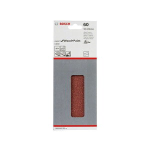 BOSCH 2608605295 10枚入 93×230mmサンディングペーパー #60 2608605295 ボッシュ 電動工具 バイク 車 自動車 自転車