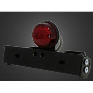 T&F シーシーバー用ナンバーブラケットKIT&丸型テールランプ LED サイズ φ15(15mm)専用 ・CCN04615 ガレージT&F テール関連パーツ バイク 汎用