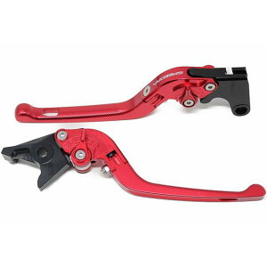 SPEEDRA アジャストレバー 3D可倒式(レバー本体:レッド) アジャスター ブラック LVDG084RD-BK SPEEDRA レバー バイク CBR1000RR-R CBR1000RR-R SP