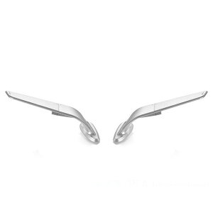 RIZOMA ミラー「ステルス」(シルバー) BSS032A リゾマ ミラー関連パーツ バイク CBR 650 R