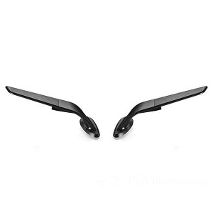 RIZOMA ミラー「ステルス」(ブラック) BSS032B リゾマ ミラー関連パーツ バイク CBR 650 R