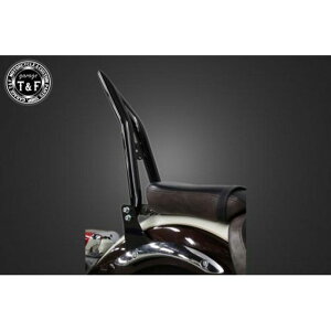 T&F ドラッグスター250 極太φ38シーシーバーロング 純正フェンダー専用(ブラック) ・703165 ガレージT&F シーシーバー バイク ドラッグスター250