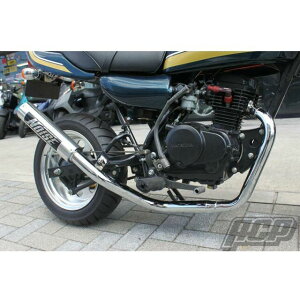 ACP エイプ50用NOISE管(メッキ) PR0023 ACP マフラー本体 バイク エイプ50