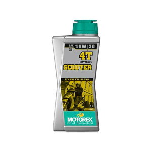 MOTOREX oCNp GWIC 4TCN XN[^[ 10W-30  SCOOTER 4T 1L 49432 gbNX GWIC oCN