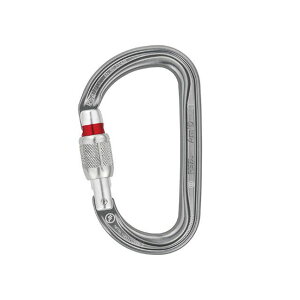 PETZL M34A 軽量D型 エーエムディ スクリューロック M34A(グレー) M34A SL ペツル 作業場工具 バイク 車 自動車 自転車