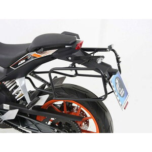 HEPCO&BECKER サイドキャリア(ブラック) 6507504 00 01 ヘプコ&ベッカー キャリア・サポート バイク 125DUKE 200DUKE
