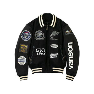 VANSON 2025-2026H~f VS25107W AWARD JACKETiubN/AC{[j TCY 3XL VS25107W [J[݌ɂ o\ WPbg oCN