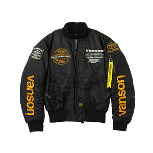 VANSON 2025-2026H~f VS25108W MA-1 JACKETiubN/CG[j TCY 2XL VS25108W [J[݌ɂ o\ WPbg oCN
