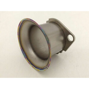 【メーカー直送】SuperBike PWK28用フルチタンファンネル 仕様 マットピュア(焼き色なし) サイズ 35mm 68513-289213 スーパーバイク キャブレター関連パーツ バイク 汎用