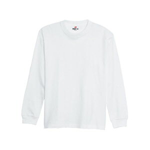 champion H5186L L/S T-SHIRT�i�z���C�g�j �T�C�Y 3XL H5186L ���[�J�[�݌ɂ��� �`�����s�I�� �A�E�g�h�A�p�E�F�A