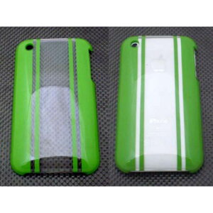 �y���[�J�[�����zSuperBike iPhone CASE COVER�i���[�V���O�X�g���C�v�j �J���[ �O���[��3 �^�C�v 4G 68555-289333 �X�[�p�[�o�C�N �����E�P�[�X��
