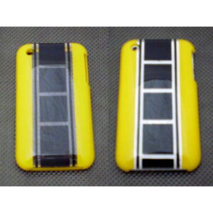 �y���[�J�[�����zSuperBike iPhone CASE COVER�i���[�V���O�X�g���C�v�j �J���[ USY �^�C�v 3G/�u���b�N�{�f�B 68555-289352 �X�[�p�[�o�C�N �����E�P�[�X��