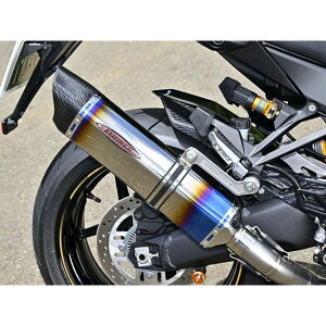 STRIKER インターモデルSCフルEX OFF-Type B JMCA UPタイプ(チタンヒートカラー) 91704IMJ-H ストライカー マフラー本体 バイク Ninja1100SX/SE