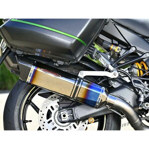 STRIKER インターモデルSCフルEX OFF-Type B JMCA 純正パニア対応 STDタイプ(チタンヒートカラー) 91703IMJ-H ストライカー マフラー本体 バイク Ninja1100SX/SE